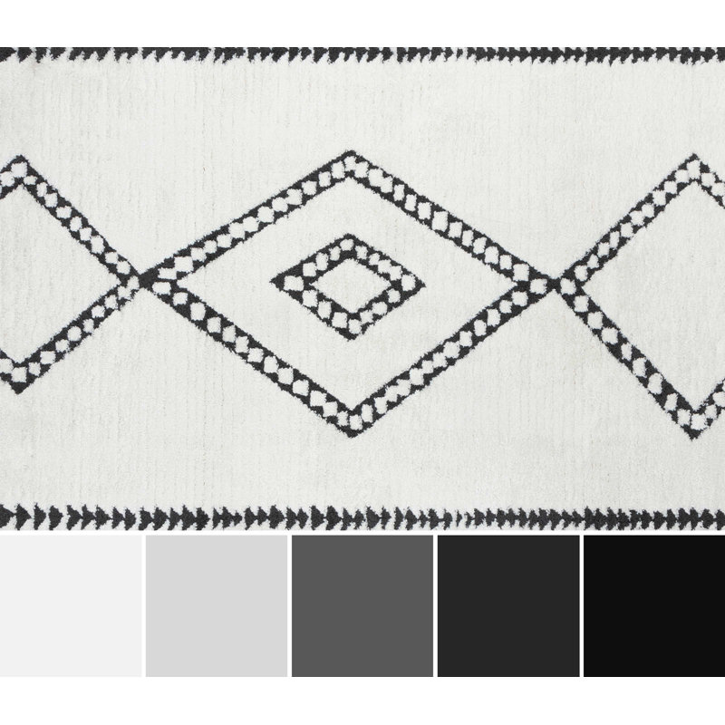 Manvil Ivory Rug, Runner 2'3" x 7'6"