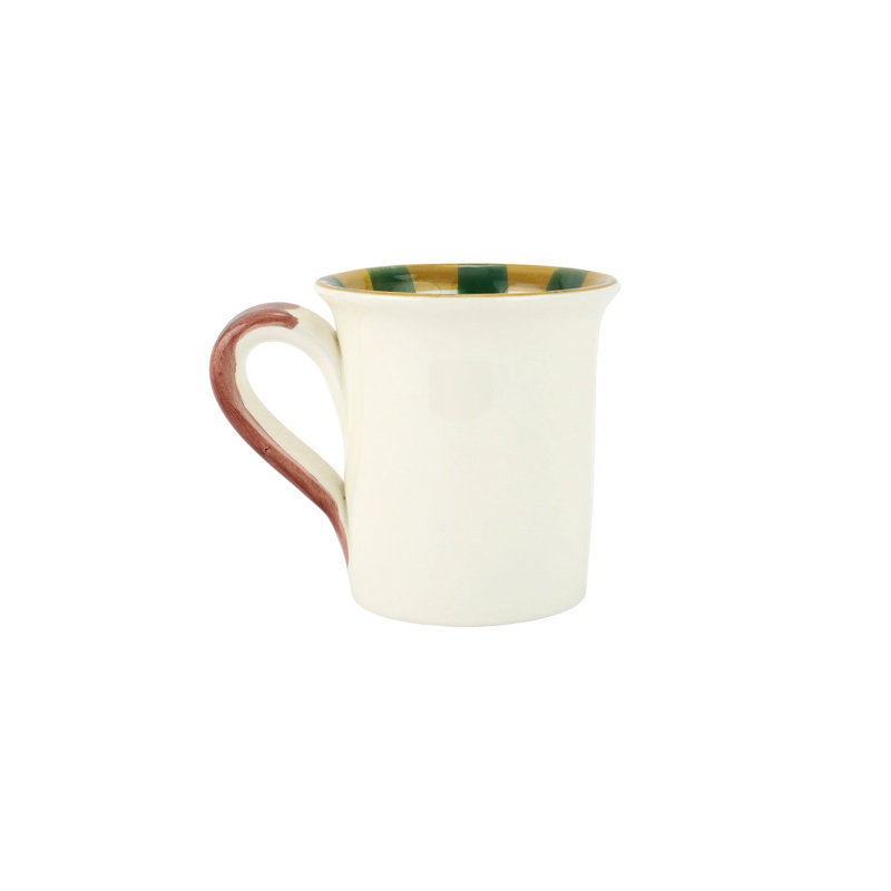 Old St. Nick Handmade Earthenware Coffee Mug