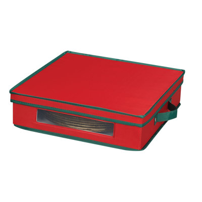 Maye Dining Plates Storage with Felt Dividers Included