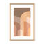 Abstract Retro Geometric II by  - Picture Frame Graphic Art on Paper-81386829-131284479-131284557