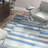 Whittlesey Hand Woven Cotton Striped Rug-15106014