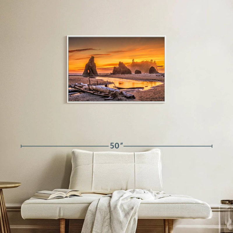 Parc national olympique I, Cadre flottant blanc, 31 po x 21 po