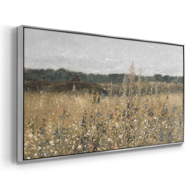 Série paysage - MCLXII - Toile tendue avec châssis encadré - Prêt à être accroché