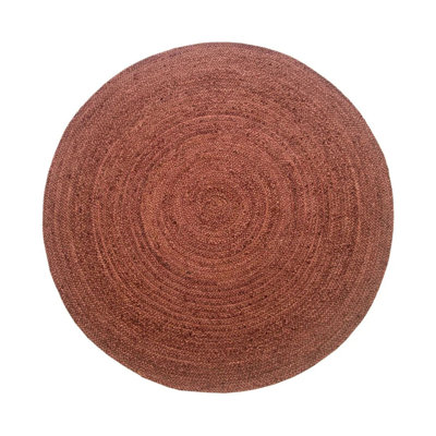 Full Moon Rug Round Jute Rug