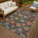 Machine Washable Indoor/Outdoor Mattera ACN2288 Damask Rug