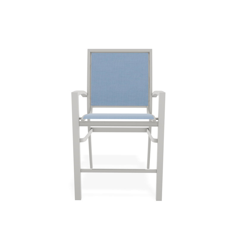 Tabouret de comptoir d'extérieur 26 po Kendall, Neige, Ciel