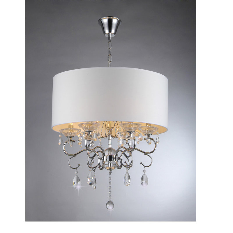 Lustre tambour 6 lumières Norene