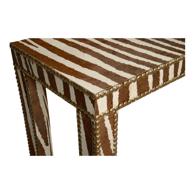 Zebra Console Table