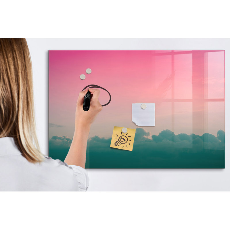 Magnetic Glass Dry Erase Board