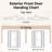 Entry Front Exterior Fiberglass Door 32" x 80" Primed White 2-Panel Prehung Door Fixed Double Sidelite White 1 Lite Clear Glass Door With Jamb, Right-Hand Inswing (Not Included Hardware Kit)-136160783-136160784-136160781