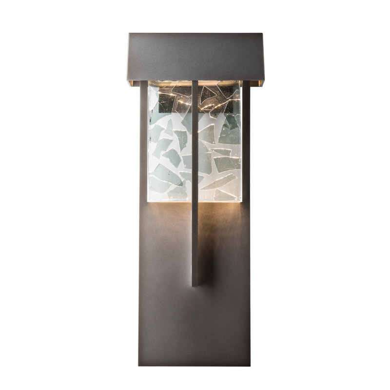 Shard Outdoor Flush Mount, 20.9" H x 8.6" W x 3.5" D, Coastal Dark Smoke