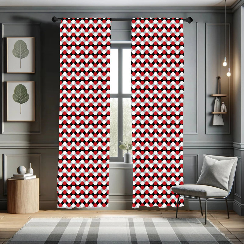 Semi Sheer Sliding Panel Pair, 28" x 95"