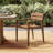 Kinsler Eucalyptus Outdoor Stackable Dining Armchair-2017865726