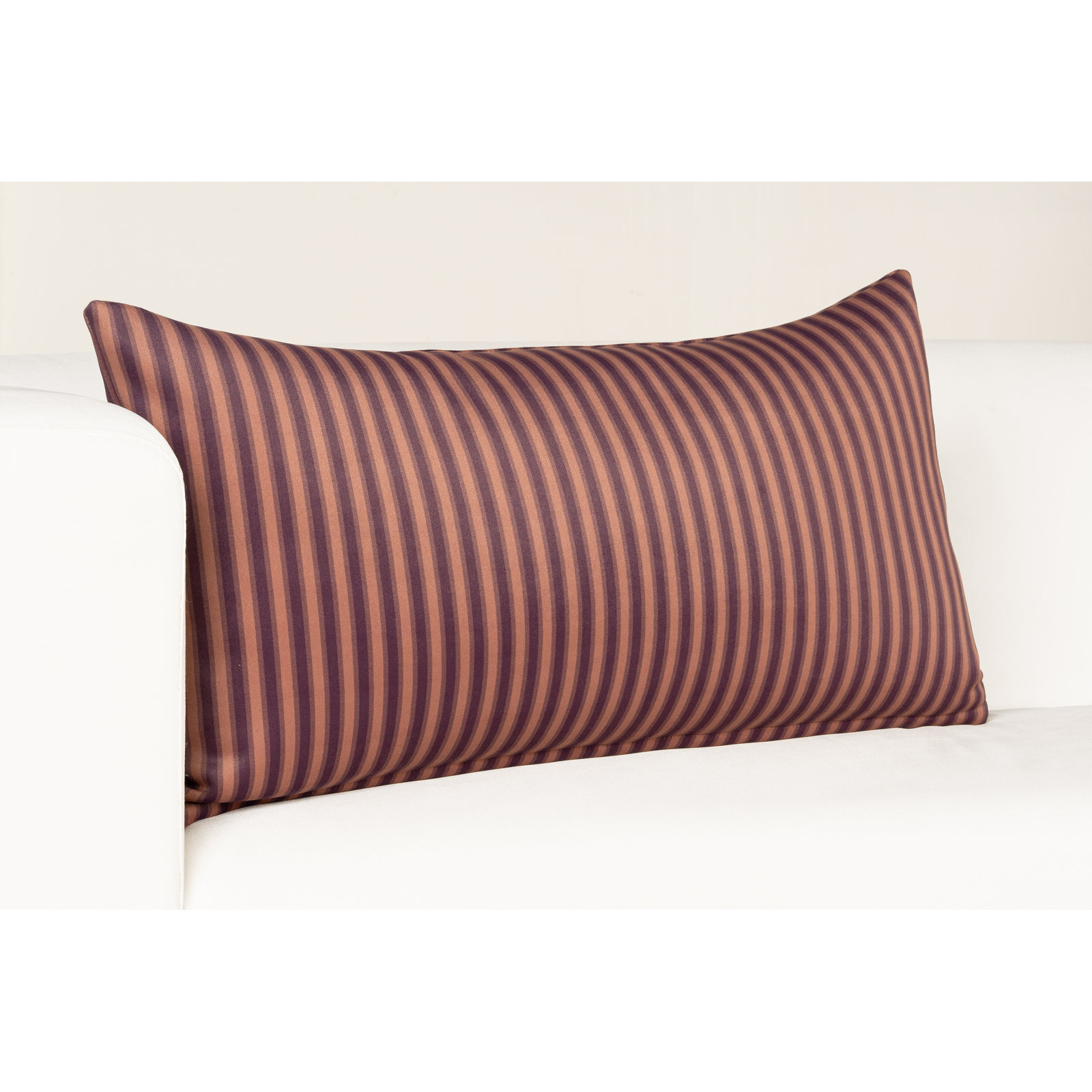 39" x 30" Pillow Cover and Insert, Polyfill, Cherry Stripe, 21" x 12"