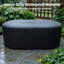 Couverture de spa ovale pour 2 personnes-136129262-136129263