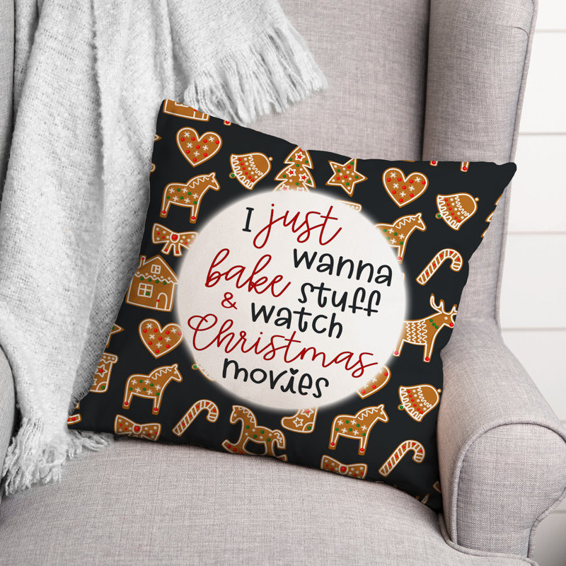 Coussin Christmas, 16 po x 16 po