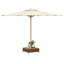 Parasol Base Cover 70X70x25 Cm Poly Rattan And Acacia-1660249382
