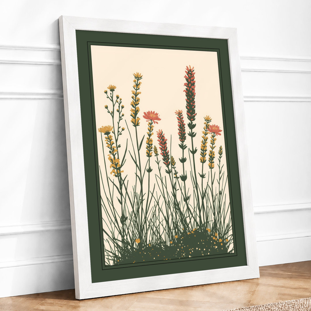 Wildflower Meadow Botanical - Framed Print