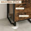 39 cm W Steel Bedside Table
