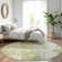 Machine Washable Indoor/Outdoor Claudian ACN1649 Sage Rug