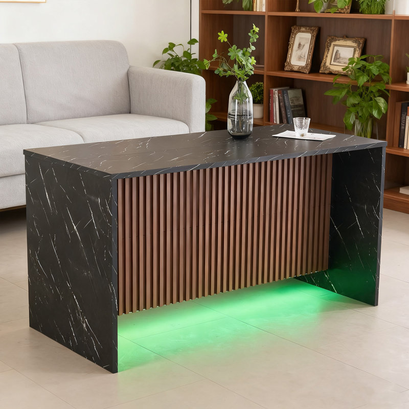 Table de salle à manger 59 po, 59", Blanc