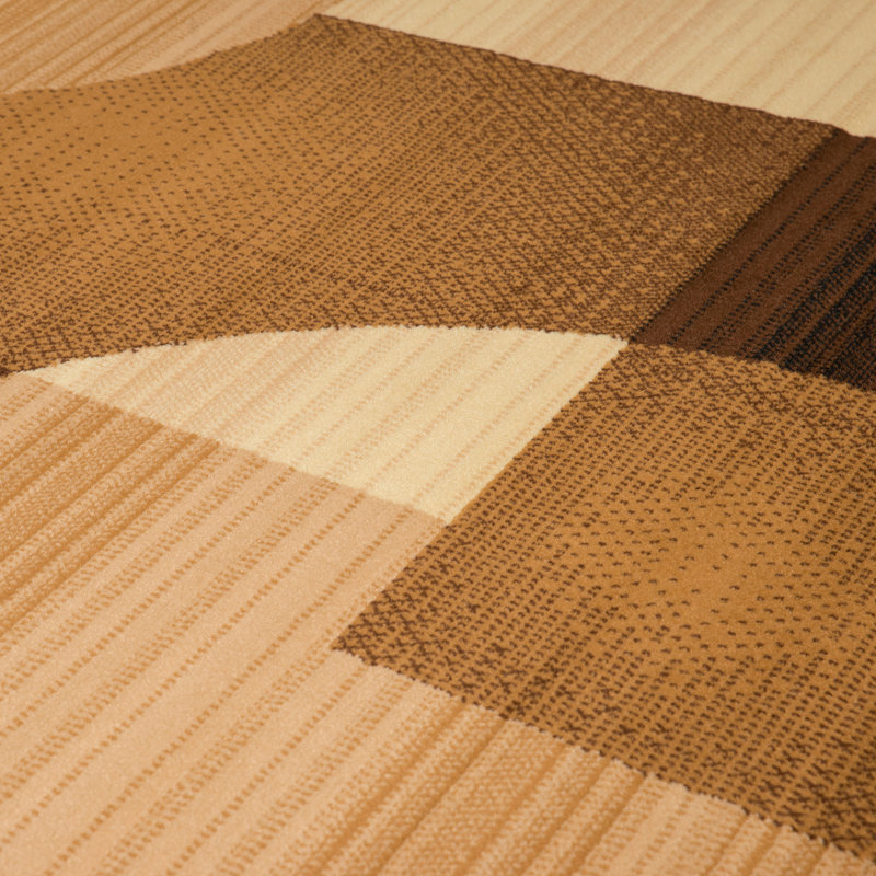 Tapis brun Jerome, Rectangle 5 pi 3 po x 7 pi 2 po