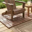PP Material Interlocking Floor Tiles - 44 Pack 12"X12" Waterproof Patio Tiles-125177228