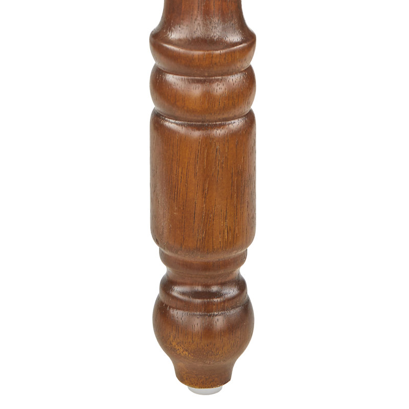Tabouret de bar et de comptoir Amasya, Tabouret de comptoir (assise de 24 po de hauteur), Noyer