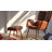 Torianne Faux Leather Wingback Chair with Ottoman-153080860