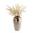 Elegant Textured Glass Vase - Decorative Accent Piece for Modern and Luxury Home Decor - Perfect for Floral Arrangements or Standalone Display - Ideal for Living Room, Office, or Entryway-243367447