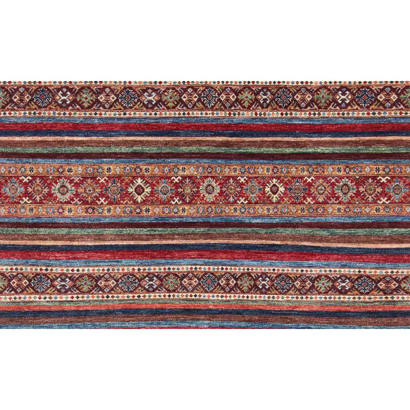 Allmond Rectangle 204 cm x 293 cm Hand Woven Area Rug