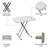 30'' Rectangular Adjustable Folding Table