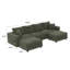 Canapé modulaire moderne en velours côtelé 4 places avec 2 repose-pieds-2016179251-2016179248