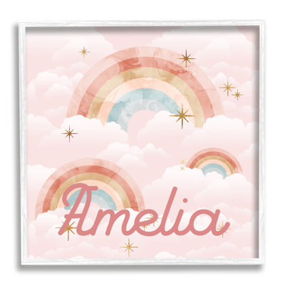 Pastel Rainbows in cmw-064, art mural personnalisé