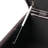 34" Wide PU Leather Tufted Square Cocktail Ottoman with Storage-398402971