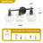 Glausen 3-light Dimmable Vanity Light With Seeded Glass Globes-1097102729