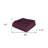 Queen Plum Cotton Woven Chevron Blanket