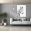 Toile épique Graffiti «Equine Portrait Sketch 1» par Annie Warren, art mural 40 po x 54 po-327402707