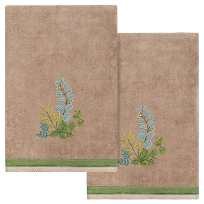 Serviette de bain en coton Botanica
