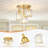 Crystal Semi Flush Mount Ceiling Light-1567602863