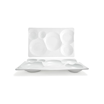 Plat de service divisé Mod®