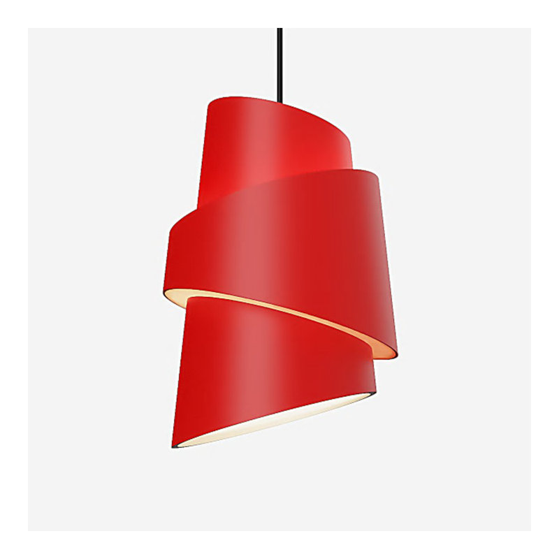 Croissant Pendant Light, Black, Poppy