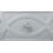 Kerynn 6-drawer Dresser Silver Metallic