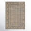 Devoris Oriental Machine Woven Polyester/Polypropylene Area Rug in Gray/Brown-364552168