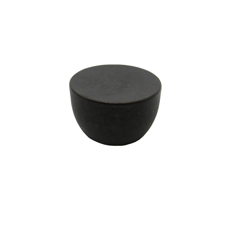 Bouton rond, Bronze huilé