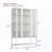 Display Cabinet with Glass Door and LED Lights-427982896