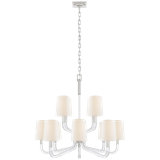 Chapman & Myers Reagan Medium Two Tier Chandelier