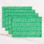 Loop And Dot 100% Cotton Rectangle-535645651