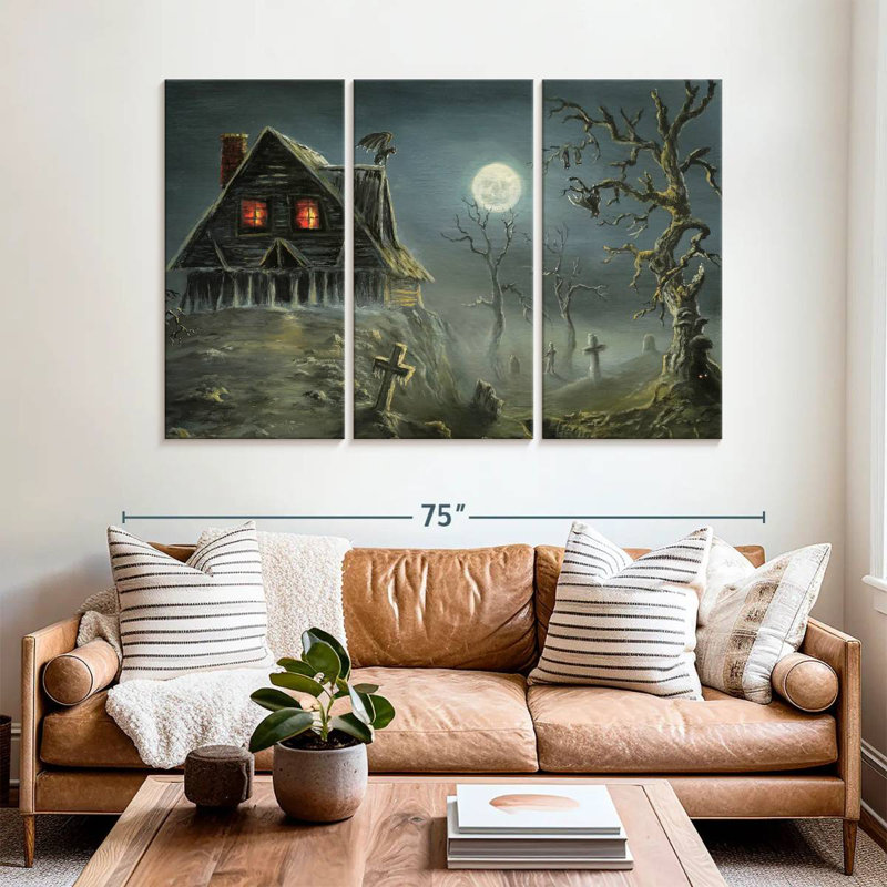 Kelan Haunted Hill House, H 42 po x l 65 po