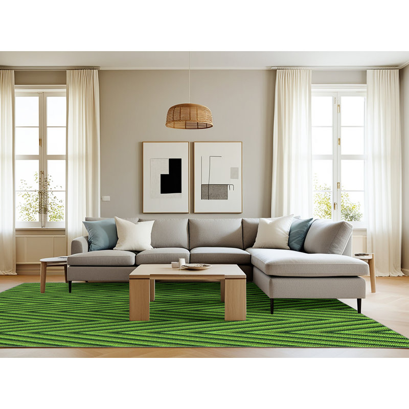 Washable Indoor Rug, Rectangle 8' x 10'